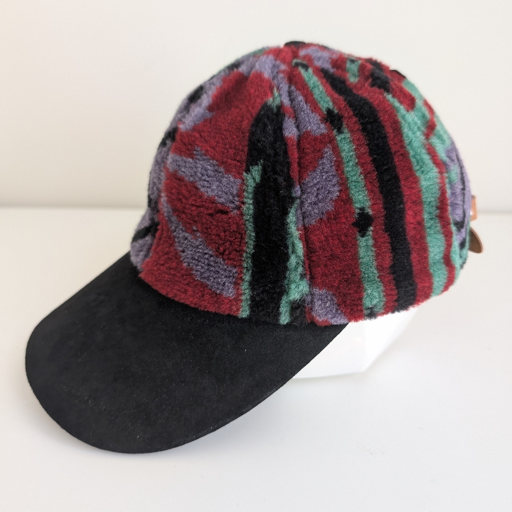 Vintage Verbier Synchilla Fleece Suede Cap Adult Unisex Canada Switzerland NOS